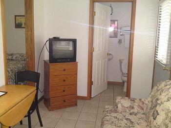 Lucky Horseshoe Cabins Hotel Au Sable Buitenkant foto