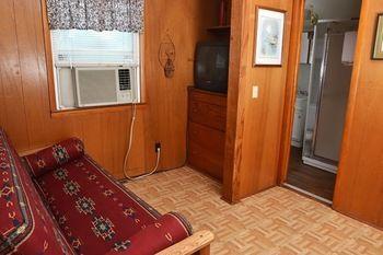 Lucky Horseshoe Cabins Hotel Au Sable Buitenkant foto